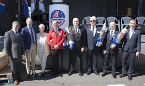 Hálfdan Henrysson, Guðmundur Ingi Guðbrandsson, Gerður G Bjarklind, Hilmar Snorrason, Kristján S Birgisson, Elís Heiðar Ragnarsson, Guðjón Ármann Einarsson og Sigurður Garðarsson