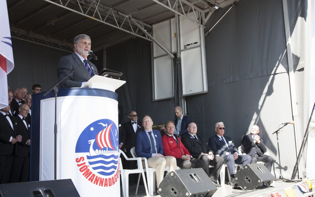 Streymt frá heiðrun sjómanna