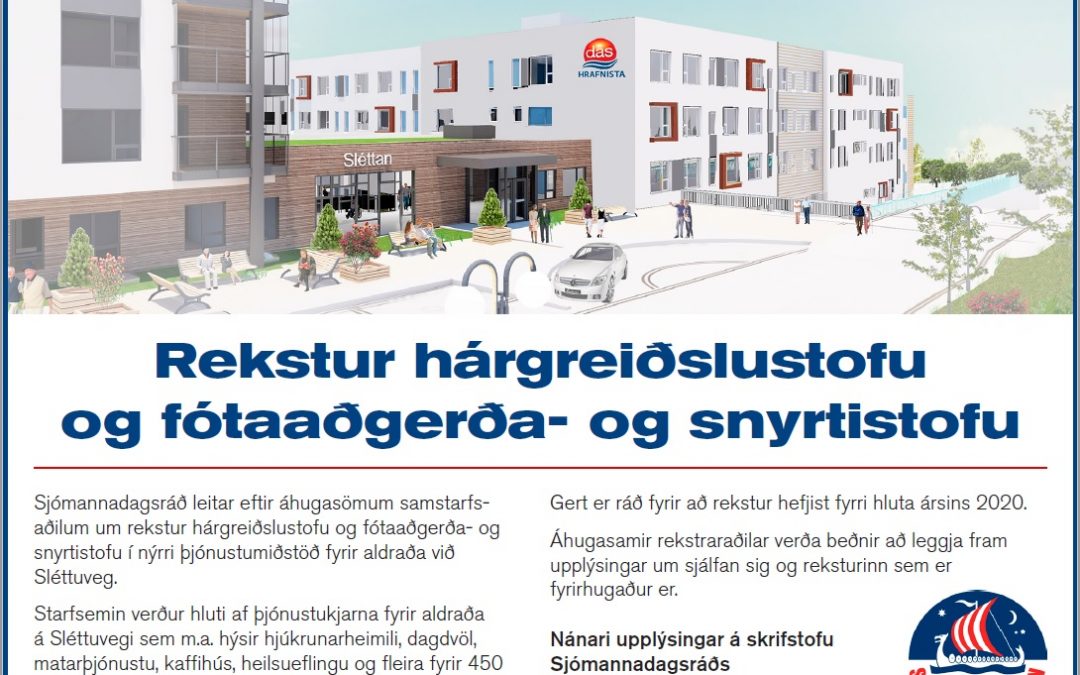 Rekstur hárgreiðslustofu og fótaaðgerða- og snyrtistofu