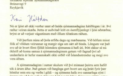 Kveðja frá forseta Íslands