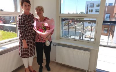 Gengið frá fyrsta leigusamningnum á Sléttuvegi