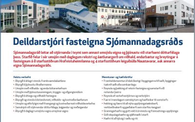 Sjómanadagsráð auglýsir eftir deildarstjóra fasteigna