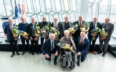 Heiðraðir sjómenn á sjómannadegi 2024